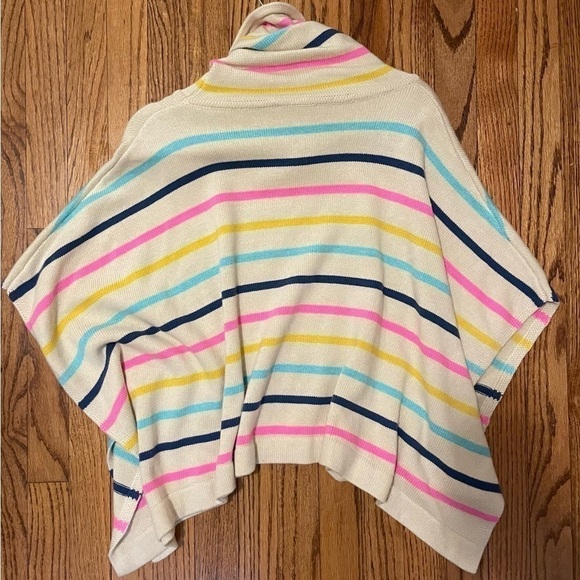 NWOT Women’s THML striped poncho. Size: XS/S - Picture 4 of 4